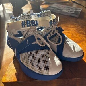 Nike Kids Blue and White Sneakers